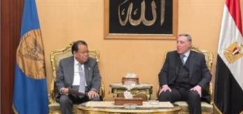   رئيس المحكمة الدستورية العليا يستقبل نظيره الإندونيسى لبحث تعزيز التعاون