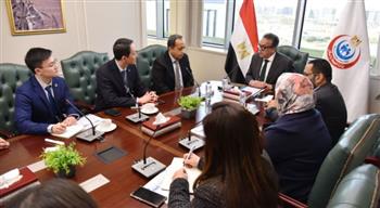   وزير الصحة يجتمع برئيس مدينة الدواء المصرية