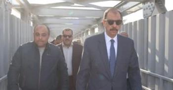   محافظ سوهاج يتابع استكمال كوبري مشاة الثلاث كباري ومحطة صرف سيتي