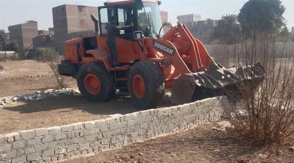 استرداد 54 فدان و3185 متر مباني خلال إزالة 26 حالة تعدي في 9 مراكز باسيوط