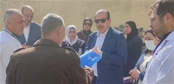 نائب وزير الصحة يتفقد مستشفيات حلوان العام والمنيرة العام والحوض المرصود بالقاهرة