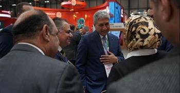   وزير السياحة يفتتح معرض توت عنخ آمون بالجناح المصري المُشارك بالمعرض السياحي الدولي
