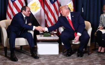 ترامب: سعداء بتواجد الرئيس السيسي في مجلس السلام ونقدر جهوده بشأن غزة
