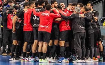   منتخب اليد يستعد لمواجهة أنجولا في أمم إفريقيا