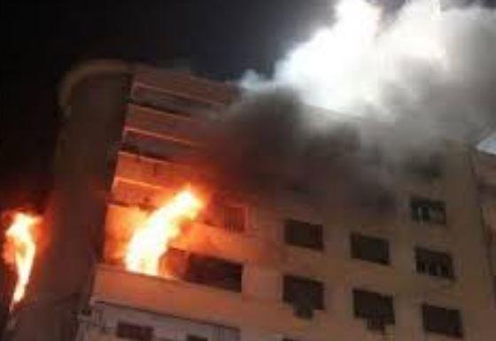 إخماد حريق داخل شقة سكنية فى الزاوية الحمراء دون إصابات