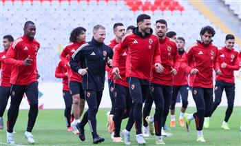   الأهلي يختتم استعداداته لمباراة يانج أفريكانز