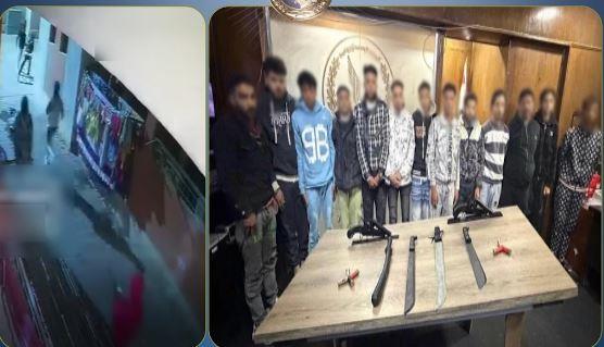 ضبط 13 متهما في واقعة مطاردة مسلحة بالمقطم