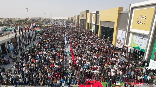 إقبال جماهيري كبير في ثاني أيام معرض القاهرة الدولي للكتاب