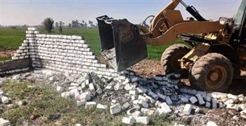   إزالة 361 حالة تعد على أملاك الدولة والأراضي الزراعية بسوهاج