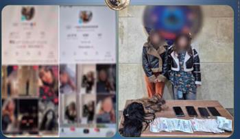   ضبط سيدتين بالجيزة لنشر فيديوهات خادشة للحياء على مواقع التواصل