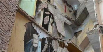 انهيار منزل خالٍ في قنا دون إصابات