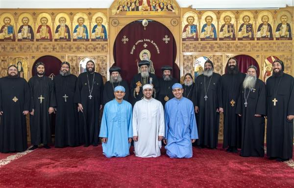 البابا تواضروس يلتقي رهبان دير الأنبا أنطونيوس بالنمسا