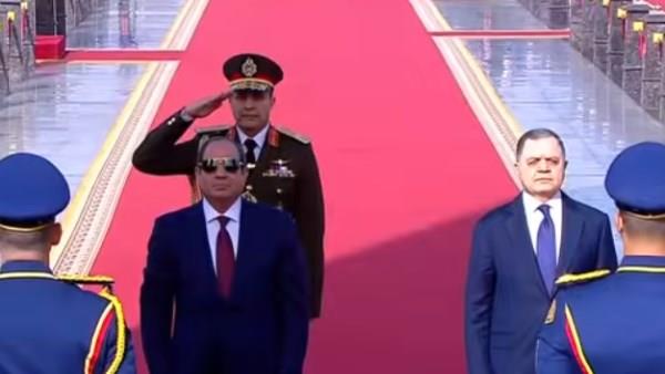 الرئيس السيسي يشهد الاحتفال بالذكرى الـ74 لعيد الشرطة