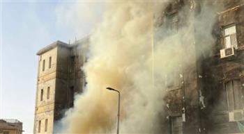   فرق الإطفاء تسيطر على حريق بمستشفى أطفال مصر