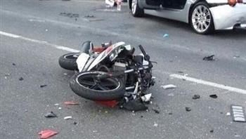   إصابة 3 أشخاص فى انقلاب دراجة نارية بميت سلسيل بالدقهلية