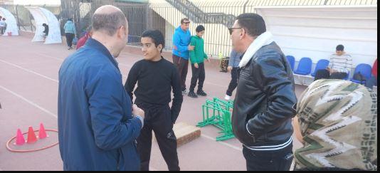 وكيل وزارة الشباب والرياضة يتفقد مركز تدريب أطفال التوحد بالمنصورة