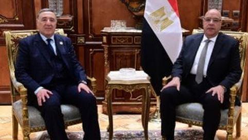 هشام بدوي رئيس مجلس النواب يستقبل رئيس المحكمة الدستورية العليا