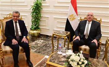   المستشار هشام بدوي يستقبل رئيس الجهاز المركزي للمحاسبات لتهنئته بانتخابه رئيساً لمجلس النواب