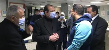   نائب وزير الصحة يتفقد منشآت طبية بالجيزة 