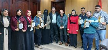   وكيل صحة الدقهلية يكرّم فرق المسح التدرجي الصحي لإنجازها المتميز