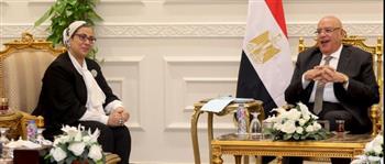   رئيسة القومى للمرأة تزور مقر مجلس النواب بالعاصمة الإدارية 