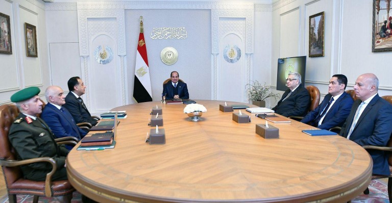 الرئيس السيسي يتابع مستجدات مشروع الأجهزة التعويضية ويوجه بتطبيق أعلى المعايير العالمية