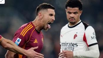 الدوري الإيطالي.. روما يتعادل مع ميلان ١-١