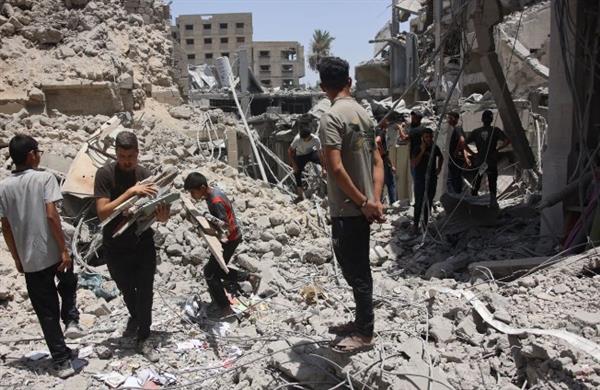 إصابة طفلة برصاص الاحتلال غربي مدينة خان يونس