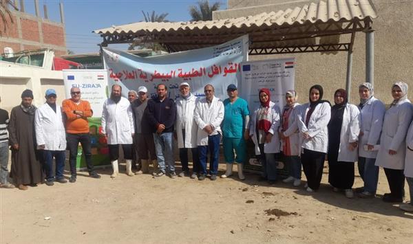 "الزراعة" تطلق قوافل بيطرية مجانية لدعم صغار المربين في سوهاج