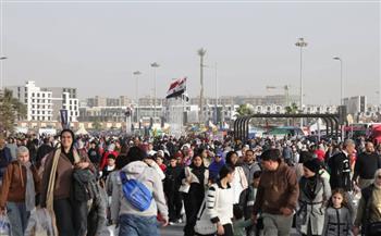   حشد جماهيري كبير في اليوم الخامس من معرض القاهرة الدولي للكتاب في دورته ال 57