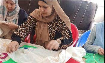   تنفيذ فعاليات اليوم الأول من مشروع "الرسم على القماش" بمركز التنمية الشبابية بميت غمر