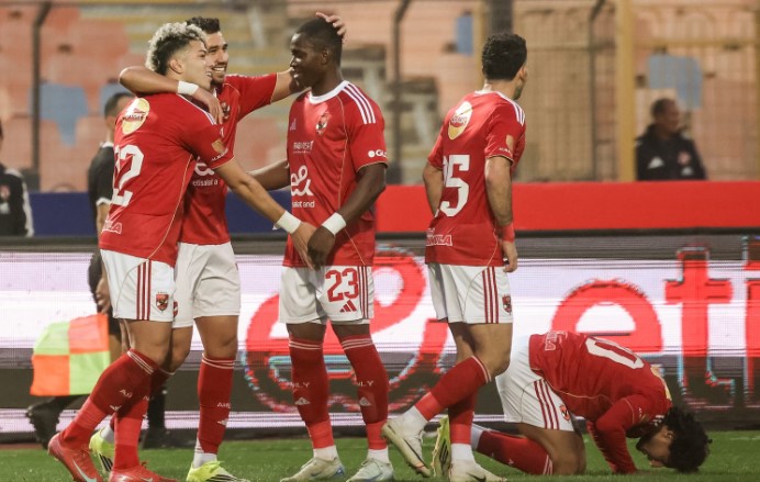 الأهلي يفوز على وادي دجلة بثلاثية في الدوري