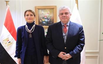   وزير التعليم العالي يبحث مع مديرة مكتب اليونسكو بالقاهرة تعزيز التعاون المشترك