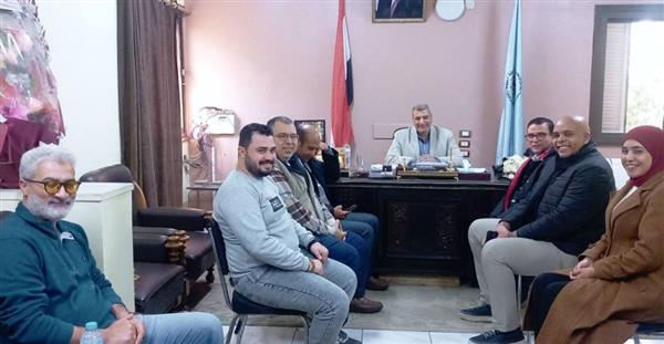 محافظ أسيوط: الزراعة تستقبل وفد المعونة الألمانية (GIZ)