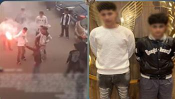   القبض على شخصين لإشعال ألعاب نارية أمام مقهى بمصر الجديدة