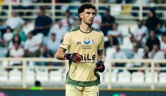 محمد عواد يحمي عرين الزمالك أمام بتروجت في الدوري
