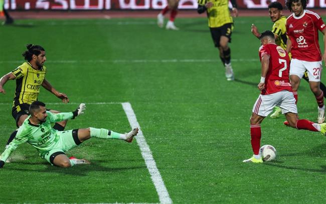 الأهلي يتقدم 2-0 على وادي دجلة بالشوط الأول