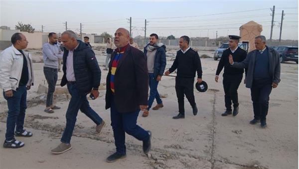 سحب أرض المنطقة الترفيهية بمدينة الشروق