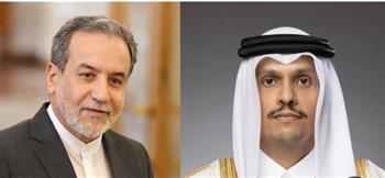   قطر وإيران تبحثان آخر التطورات بالمنطقة