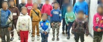   ضبط 11 شخصا لقيامهم باستغلال الأطفال فى أعمال التسول بالجيزة