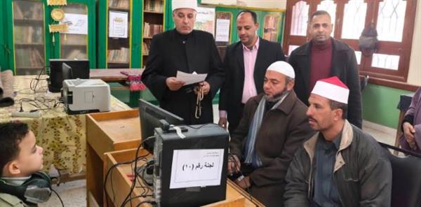 رئيس القليوبية الأزهرية يتفقد لجان اختبارات المرحلة الثانية لمسابقة القرآن الكريم