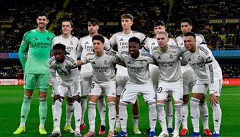   مبابي وفينيسيوس يقودان هجوم ريال مدريد ضد بنفيكا بدوري الأبطال