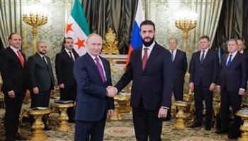   بوتين يستقبل الشرع في الكرملين