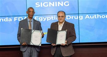   هيئة الدواء المصرية توقع الإطار التنفيذي لمذكرة التفاهم مع هيئة الغذاء والدواء الرواندية