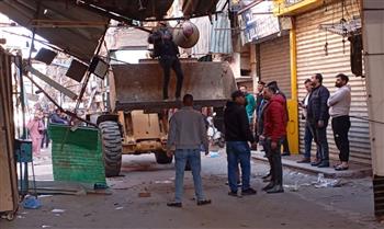   محافظ القليوبية يتابع جهود حي غرب شبرا الخيمة في رفع الإشغالات