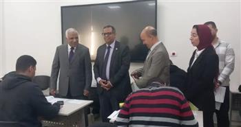 كليات جامعة أسيوط الأهلية تواصل امتحانات الفصل الدراسي الأول