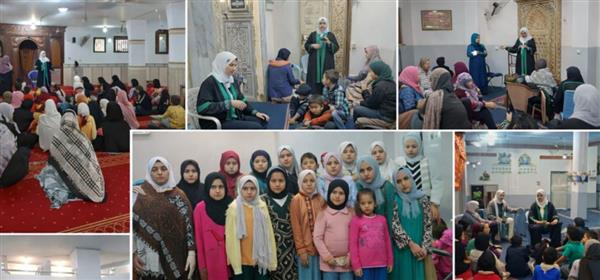 واعظات الأوقاف ينفذن فعاليات دعوية وتثقيفية للسيدات والأطفال بعدة محافظات