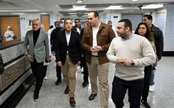   رئيس الوزراء يتفقد الأقسام المختلفة بمستشفى الكرنك الدولي