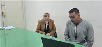 بالصور.. بدء اختبارات المتقدمين لفرص العمل بالأردن في مهنة عامل إنشاءات
