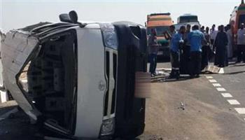   حادث مأساوي بالفواخير.. 3 وفيات و14 مصابا بانقلاب ميكروباص